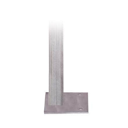 2 in. x 2 in. x 8 ft. P8 Post for Single or Pair Gates - Crowd Control Warehouse