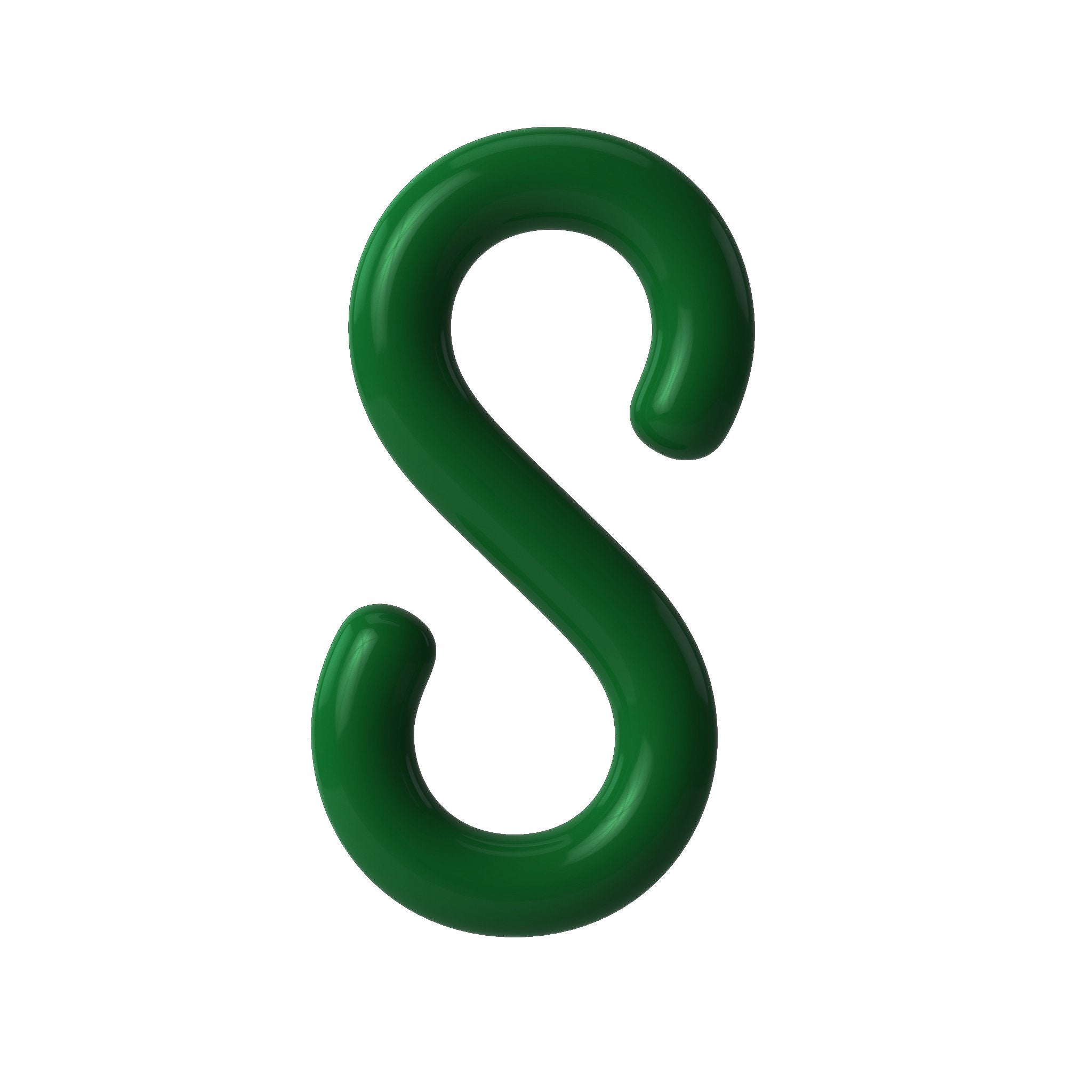 2.0 in. (8) Plastic Chain 'S' Connecting End - Crowd Control Warehouse