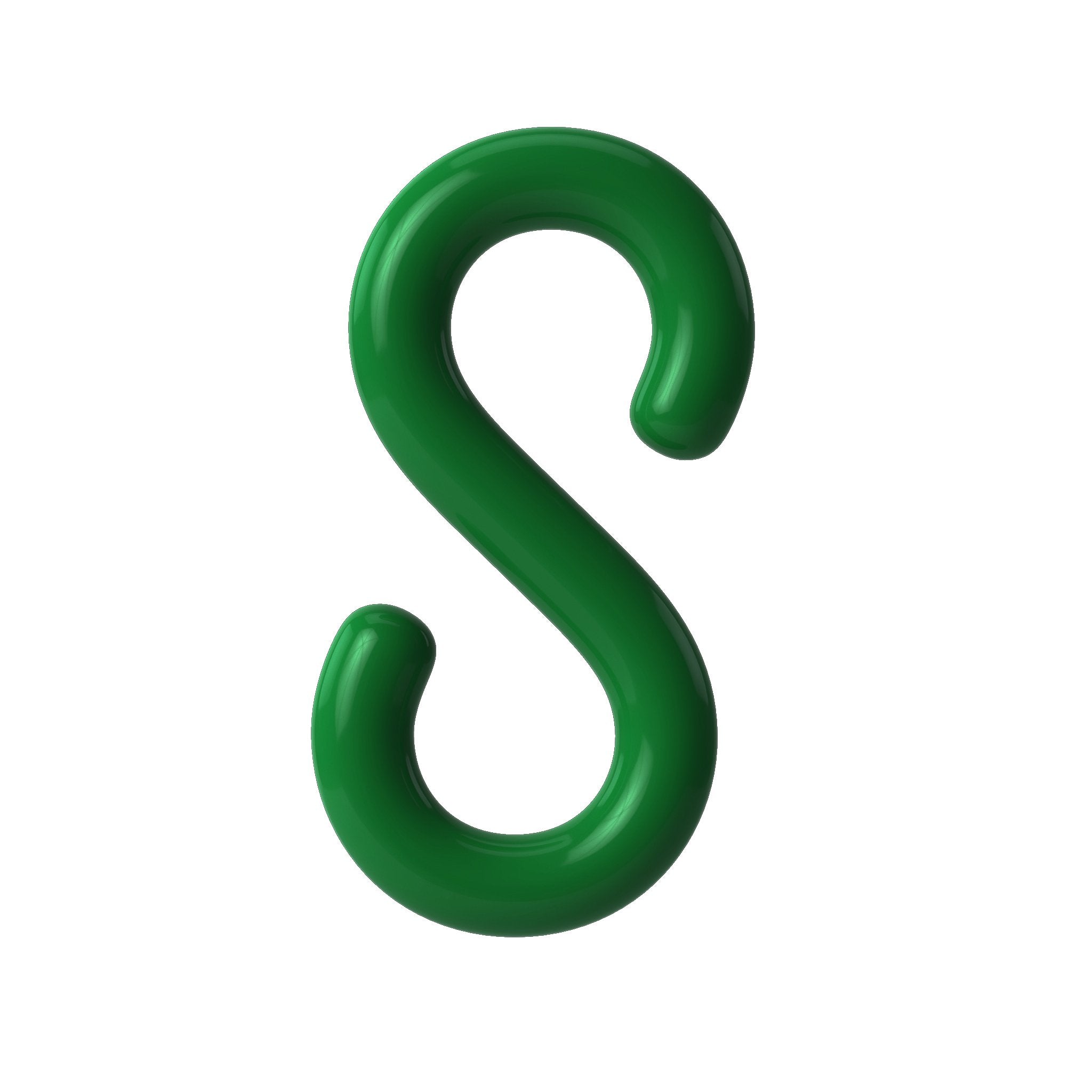 2.0 in. (8) Plastic Chain 'S' Connecting End - Crowd Control Warehouse