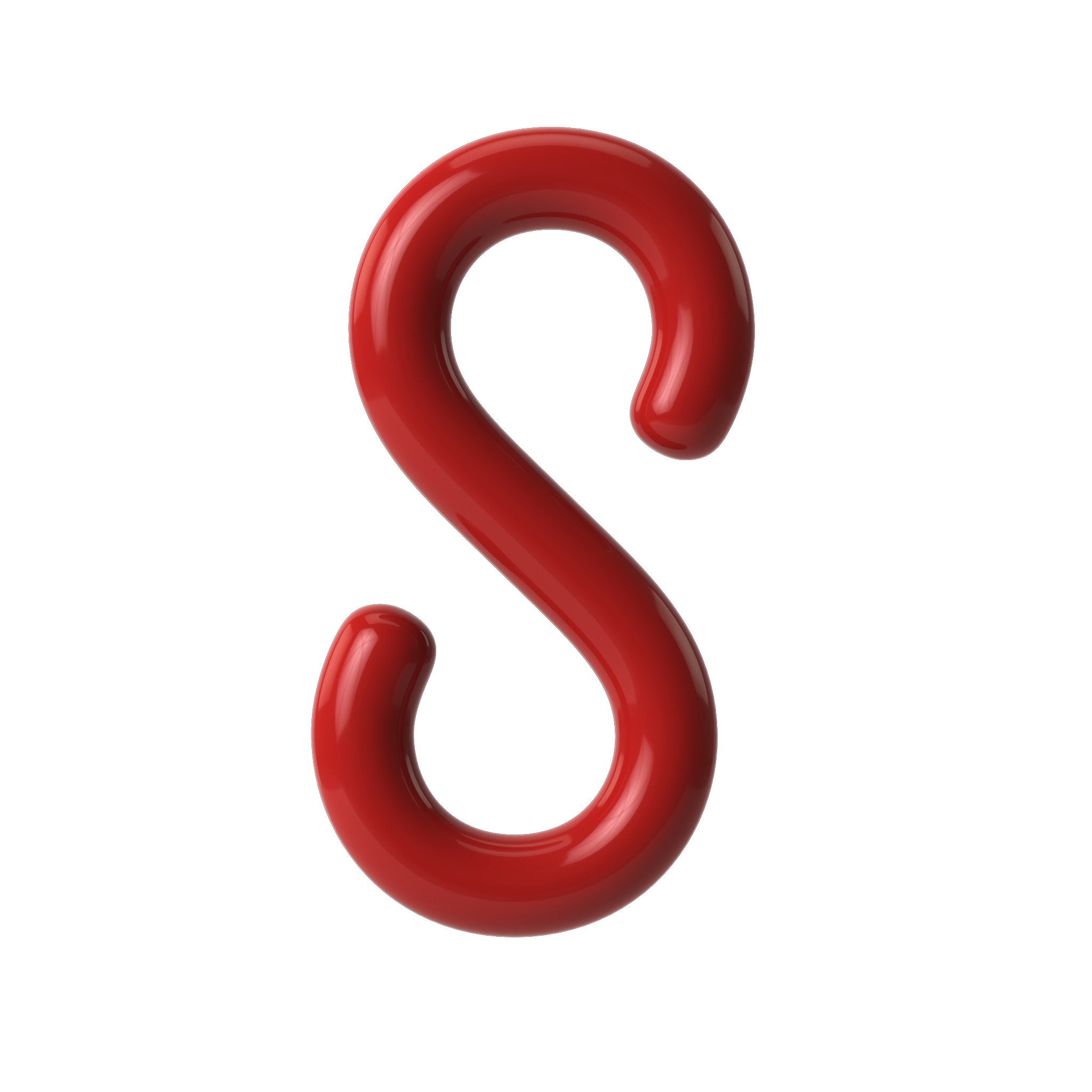 2.0 in. (8) Plastic Chain 'S' Connecting End - Crowd Control Warehouse