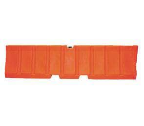 Water/Sand Fillable All Purpose Barricade - 24" H x 96" L x 16" W