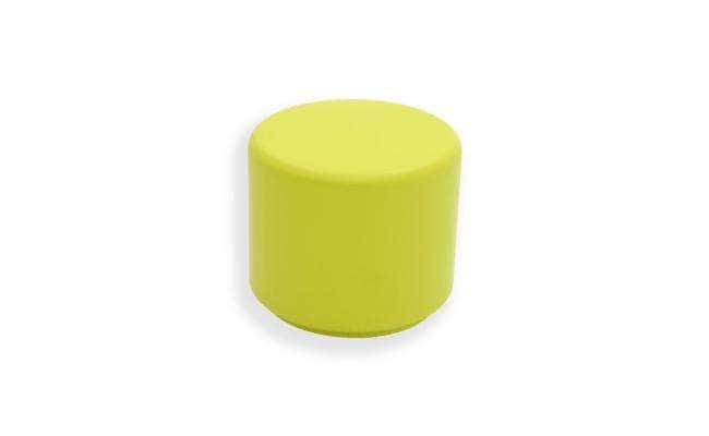 Simplistic Modern Circle Backless Park Bench - 15 in. Diameter