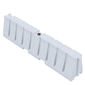 Water/Sand Fillable All Purpose Roadway or Airport Barricade - 24 in. H x 96 in. L x 16 in. W