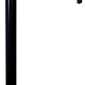 Visiontron Mini Socket Mount Retracta-Belt Stanchion with 30 Ft. Retractable Belt