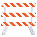 Break Away Type III Traffic Barricade