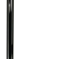 Fixed Floor Mount Single Line Retracta-Belt Barrier with 15 Ft. Belt