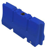 Water/Sand Filled Traffic Jersey Barrier - 32 in. H x 72 in. L x 18 in. W, 70 lbs