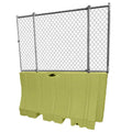 Water/Sand Fillable Jersey Barrier - 42 in. H x 72 in. L x 24 in. W, 100-170 lbs