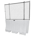 Water/Sand Fillable Jersey Barrier - 42 in. H x 72 in. L x 24 in. W, 100-170 lbs