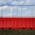 Heavy Duty Jersey Barrier with Fencing Option - 42 in. H x 72 in. L x 24 in. W, 100-170 lbs