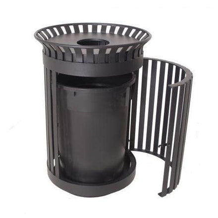Classic Swing Door Trash Receptacle - 36 Gallon Capacity