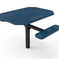 Octagon Pedestal Picnic Table with 2 ADA Seats - Circular Pattern - 46 In.