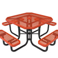Octagon Portable Table - Diamond Pattern