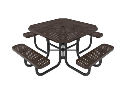 Octagon Portable Table - Circular Pattern