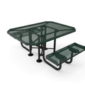 Octagon Rolled Portable Table - Diamond Pattern