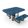 Octagon Rolled Portable Table - Circular Pattern