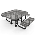 Octagon Rolled Portable Table - Diamond Pattern