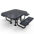 Octagon Rolled Portable Table - Circular Pattern