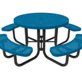 Round Portable Table - Circular Pattern