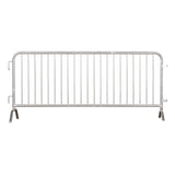 6.5 Ft Hot - Dipped Galvanized Steel Barricade - Crowd Control Warehouse