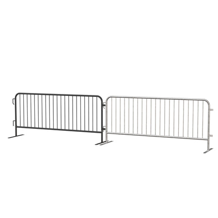 6.5 Ft Hot - Dipped Galvanized Steel Barricade - Crowd Control Warehouse