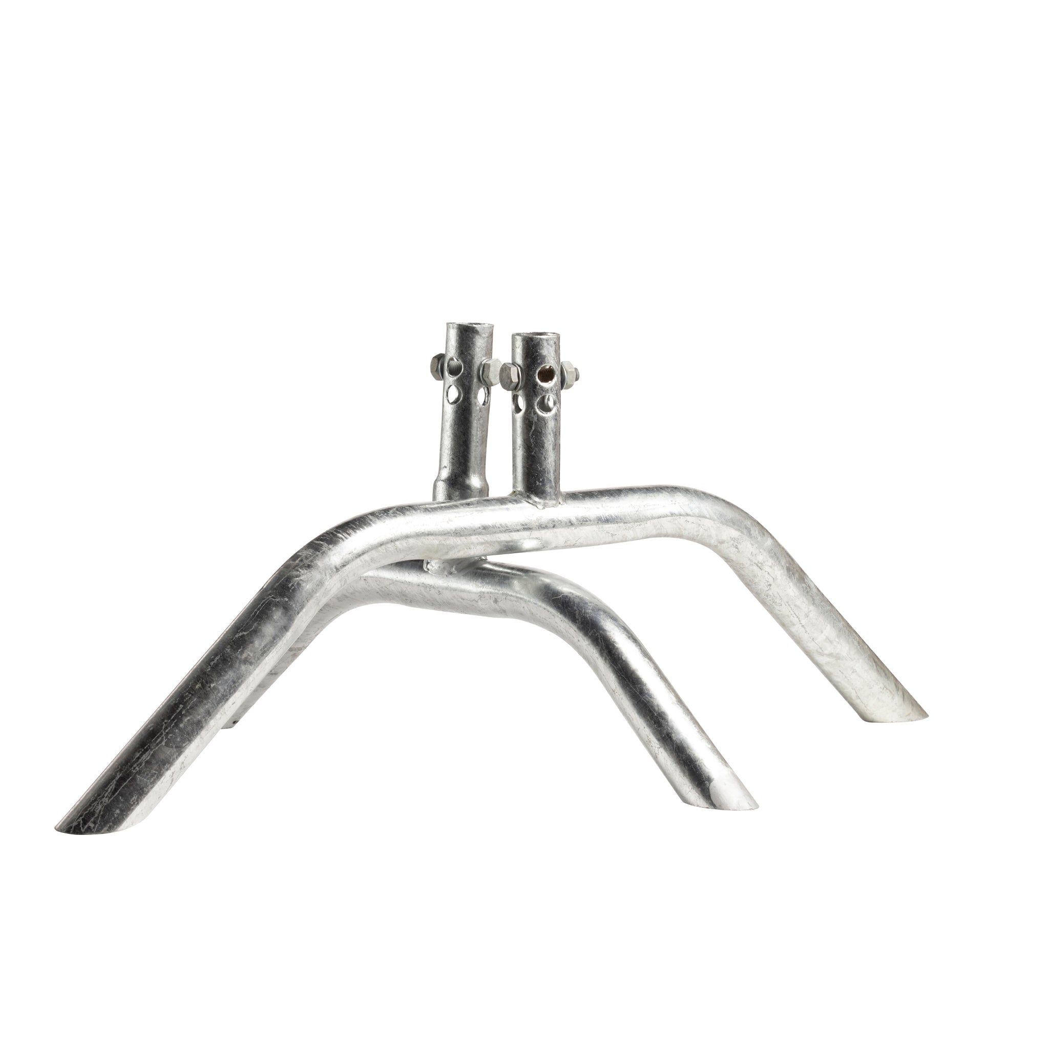 6.5 Ft Hot - Dipped Galvanized Steel Barricade - Crowd Control Warehouse