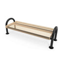MOD Park Bench without Back - Diamond Pattern