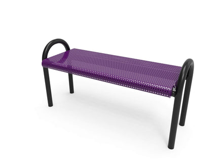 MOD Park Bench without Back - Circular Pattern