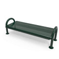 MOD Park Bench without Back - Circular Pattern