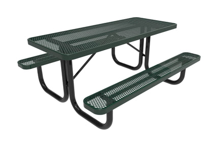 Rectangular Portable Table - Diamond Pattern