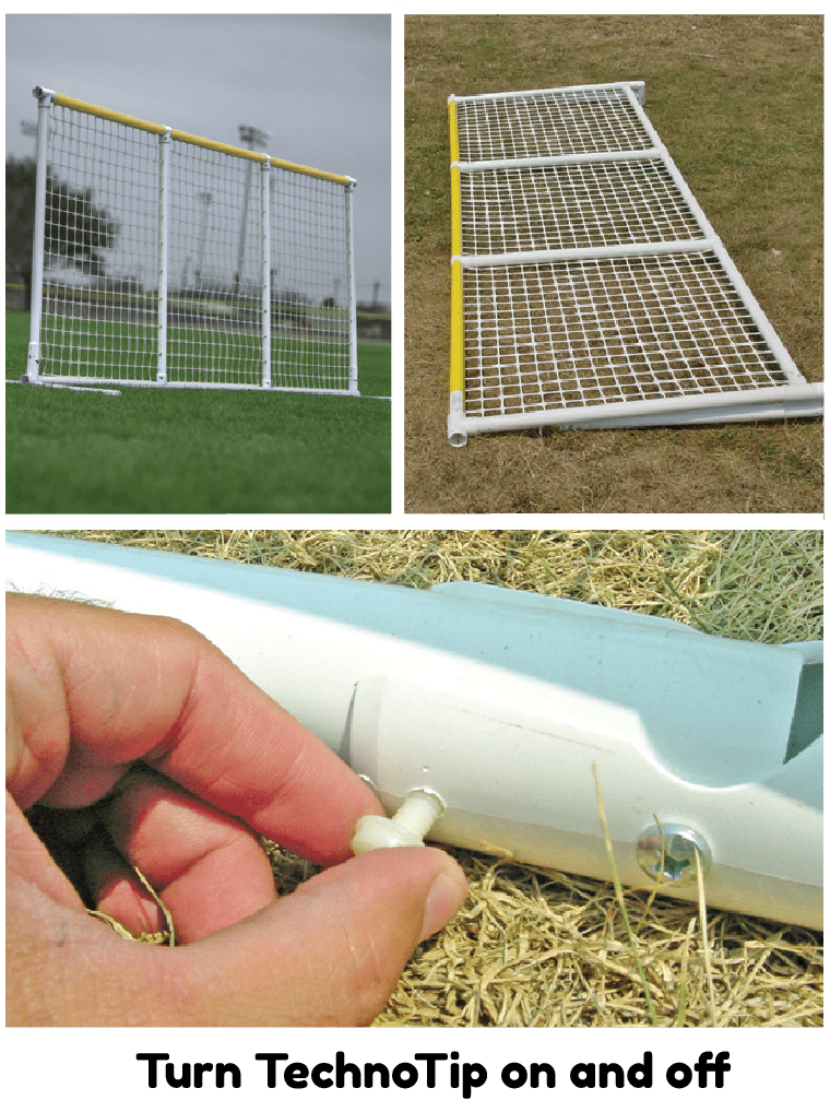 7 Foot Lightweight PVC Sport Panel Fencing - Crowd Control Warehouse