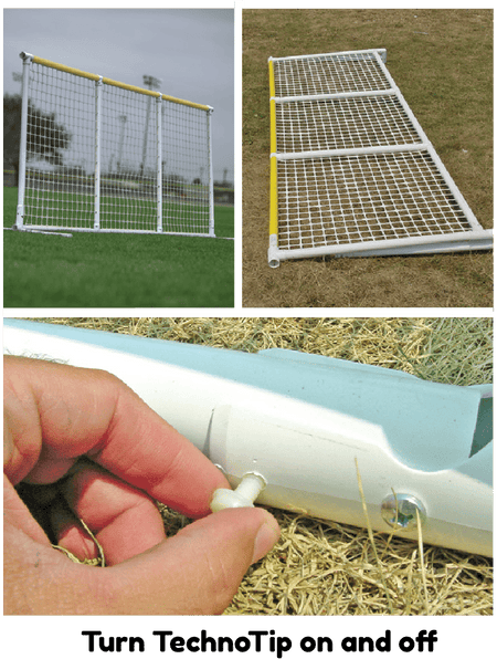 7 Foot Lightweight PVC Sport Panel Fencing - Crowd Control Warehouse