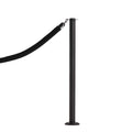 Flat Top Rope Stanchion with Fixed Base - Montour Line CXLineF