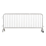 8.5 Ft Hot - Dipped Galvanized Steel Barricade - Crowd Control Warehouse