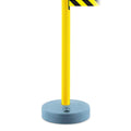 Outdoor Utility Barrier Stanchion, 7.5 Ft. Belt - Tensabarrier 885