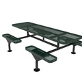 Rectangular Nexus Pedestal Table - Diamond Pattern - 8 Ft.