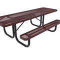 Rectangular Portable Table - Diamond Pattern