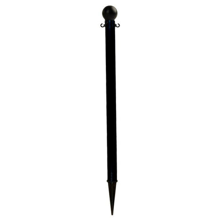 2 in. Ground Pole Stake Ball Top Stanchion