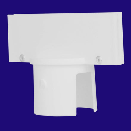 Sign Adapter for Plastic Stanchion Posts