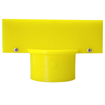 Sign Adapter for Plastic Stanchion Posts