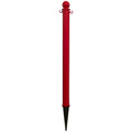 2.5 in. Ground Pole Stake Ball Top Stanchion