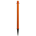 2.5 in. Ground Pole Stake Ball Top Stanchion