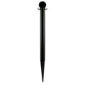 3 in. Ground Pole Stake Ball Top Stanchion