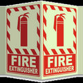 3-Way Fire Extinguisher Sign