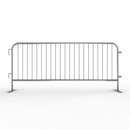 *SUPER BUY* Pack of (20) Heavy Duty Interlocking Steel Barricades, 8.5 Ft.