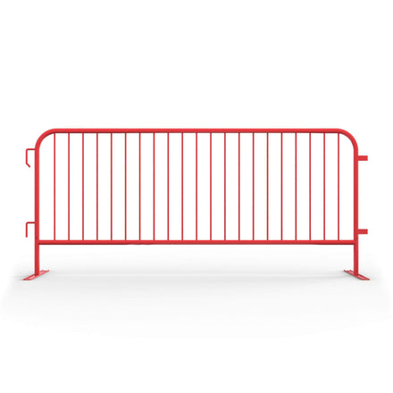 Heavy Duty Interlocking Steel Barricade, 8.5 Ft. - Angry Bull Barricades