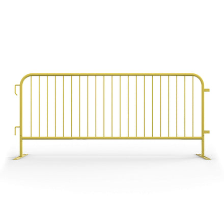 Heavy Duty Interlocking Steel Barricade, 8.5 Ft. - Angry Bull Barricades