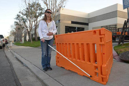 ADA Traffic Barricade Wall