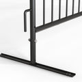 Barricade in a Box™ - Heavy Duty Interlocking Steel Barricade, 8.5 Ft. - Angry Bull Barricades