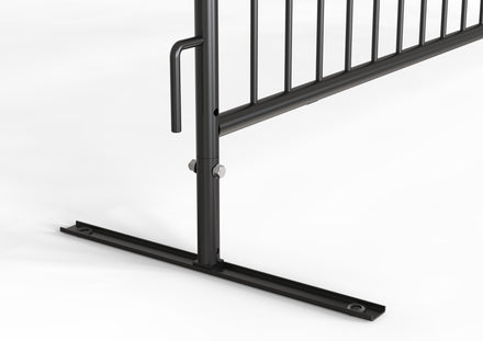 Barricade in a Box™ - Heavy Duty Interlocking Steel Barricade, 8.5 Ft. - Angry Bull Barricades